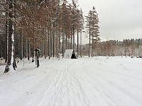 Bild: Peter Blei unterwegs im Schnee