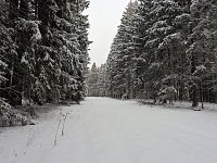 Bild: Peter Blei unterwegs im Schnee
