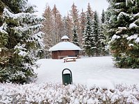 Bild: Peter Blei unterwegs im Schnee