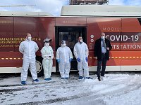Bild: Teststation des Landkreises er&ouml;ffnet