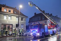 Bild: Schornsteinbrand in der Bochumer Stra&szlig;e