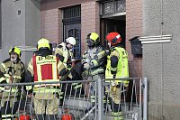 Bild: Schornsteinbrand in der Bochumer Stra&szlig;e