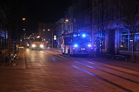 Bild: Feuerwehren im Einsatz an der Atrium-Passage