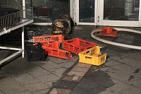 Bild: Feuerwehren im Einsatz an der Atrium-Passage