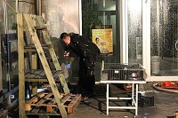 Bild: Feuerwehren im Einsatz an der Atrium-Passage