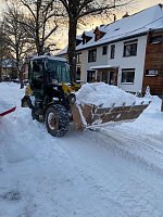 Bild: R&auml;umungsarbeiten an der Bleiche