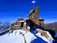Bild: Hohnstein im Winterzauber