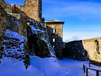 Bild: Hohnstein im Winterzauber