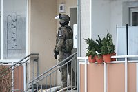 Bild: Gro&szlig;einsatz in der Bochumer Stra&szlig;e in Nordhausen