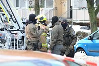 Bild: Gro&szlig;einsatz in der Bochumer Stra&szlig;e in Nordhausen