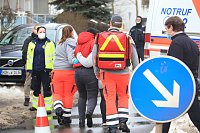 Bild: Gro&szlig;einsatz in der Bochumer Stra&szlig;e in Nordhausen