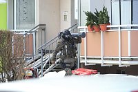 Bild: Gro&szlig;einsatz in der Bochumer Stra&szlig;e in Nordhausen