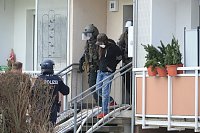 Bild: Gro&szlig;einsatz in der Bochumer Stra&szlig;e in Nordhausen