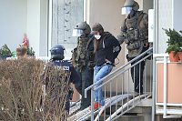 Bild: Gro&szlig;einsatz in der Bochumer Stra&szlig;e in Nordhausen
