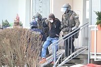 Bild: Gro&szlig;einsatz in der Bochumer Stra&szlig;e in Nordhausen