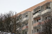 Bild: Gro&szlig;einsatz in der Bochumer Stra&szlig;e in Nordhausen