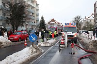 Bild: Gro&szlig;einsatz in der Bochumer Stra&szlig;e in Nordhausen