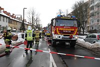 Bild: Gro&szlig;einsatz in der Bochumer Stra&szlig;e in Nordhausen