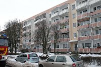 Bild: Gro&szlig;einsatz in der Bochumer Stra&szlig;e in Nordhausen