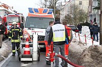 Bild: Gro&szlig;einsatz in der Bochumer Stra&szlig;e in Nordhausen