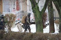 Bild: Gro&szlig;einsatz in der Bochumer Stra&szlig;e in Nordhausen