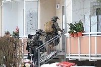 Bild: Gro&szlig;einsatz in der Bochumer Stra&szlig;e in Nordhausen