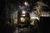 Gartenlaube ausgebrannt Bild: Gartenlaube ausgebrannt