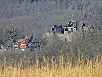 Bild: Peter Blei unterwegs am zugefrorenen Rostenteich