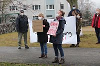 Bild: Demo vorm Amtsgericht