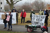 Bild: Demo vorm Amtsgericht