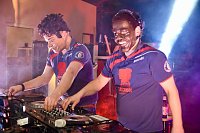 Bild: Livemusik aus dem Fitnessloft