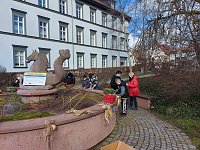 Bild: Am Meerpferdchenbrunnen
