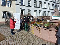 Bild: Am Meerpferdchenbrunnen