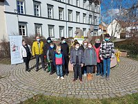 Bild: Am Meerpferdchenbrunnen