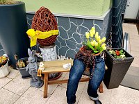 Bild: Schicker Ostergarten in Nordhausen