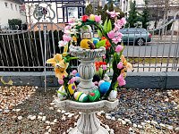 Bild: Schicker Ostergarten in Nordhausen