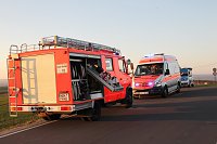 Bild: Unfall auf den Hainer Bergen