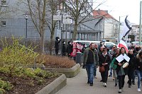 Bild: "Osterspaziergang" gegen die Corona-Ma&szlig;nahmen