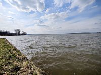 Bild: Peter Blei unterwegs am Stausee Kelbra