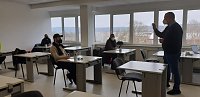 Bild: Modern gestaltete Berufsakademie in Leinefelde 