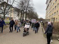 Bild: Spaziergang gegen die Lockdownma&szlig;nahmen der Regierung