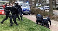 Bild: Spaziergang gegen die Lockdownma&szlig;nahmen der Regierung