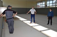 Bild: Sanierung Turnhalle Niedersachswerfen