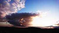 Bild: Corona am Abend