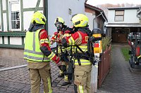 Bild: Geb&auml;udebrand in Woffleben
