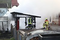 Bild: Geb&auml;udebrand in Woffleben