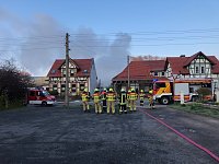Bild: Geb&auml;udebrand in Woffleben