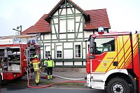 Bild: Geb&auml;udebrand in Woffleben