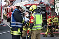 Bild: Geb&auml;udebrand in Woffleben