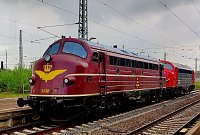 Bild: Die d&auml;nische Diesellok NOHAB aus dem Jahre 1957